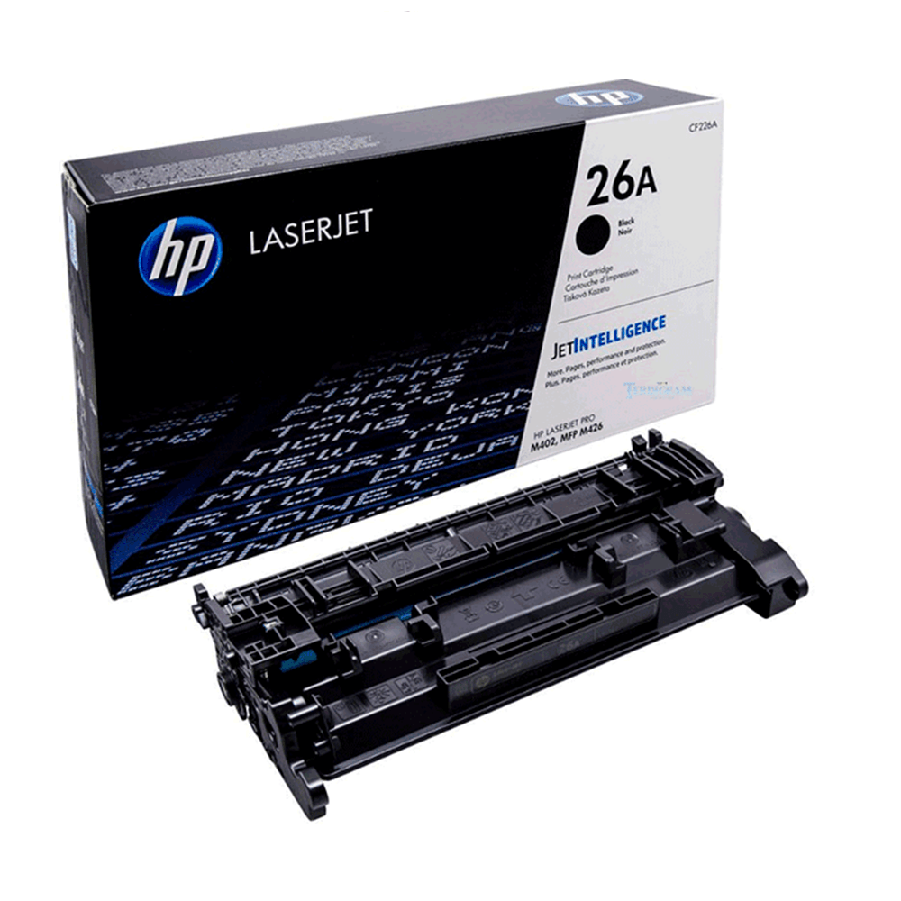 Imagen 2 del producto Tóner HP 26A CF226A para impresora LaserJet Pro M402/MFP M426, capacidad 3100 páginas, negro