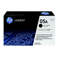Tóner HP 05A CE505A para impresora LaserJet P2035/P2055, capacidad 2300 páginas, negro