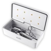 Caja esterilizadora Munaiqui SZH8-S2 10V, 8 esféras LED, ABS, blanco