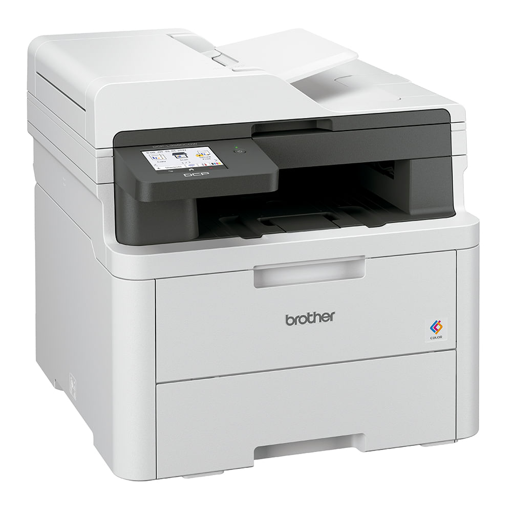 Imagen 2 del producto Impresora multifuncional láser Brother DCP-L3560CDW Wi-Fi, inalámbrica, a color, usa cartuchos de tóner