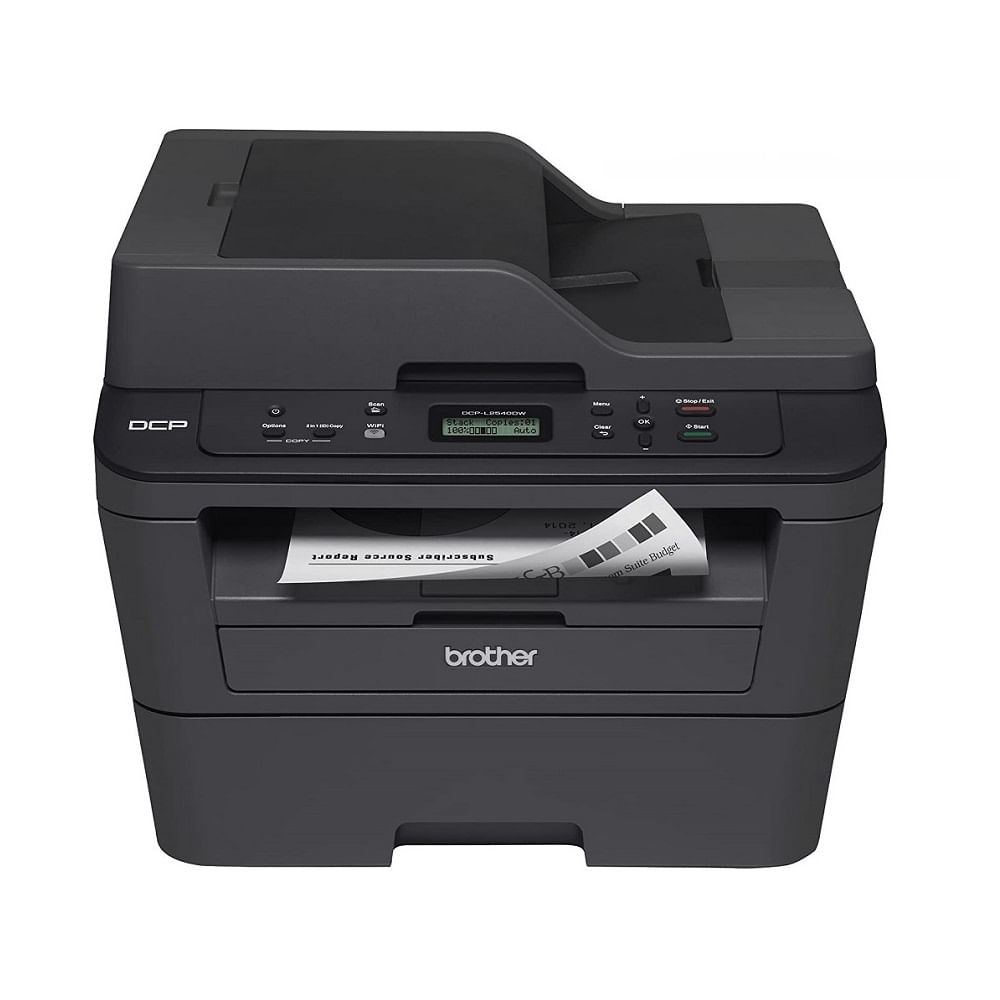 Imagen 2 del producto Impresora multifuncional láser Brother DCP-L2540DW Wi-Fi, inalámbrica, monocromática, usa cartuchos de tóner