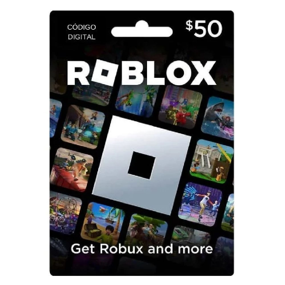 Código Digital Roblox $50 Usd Global