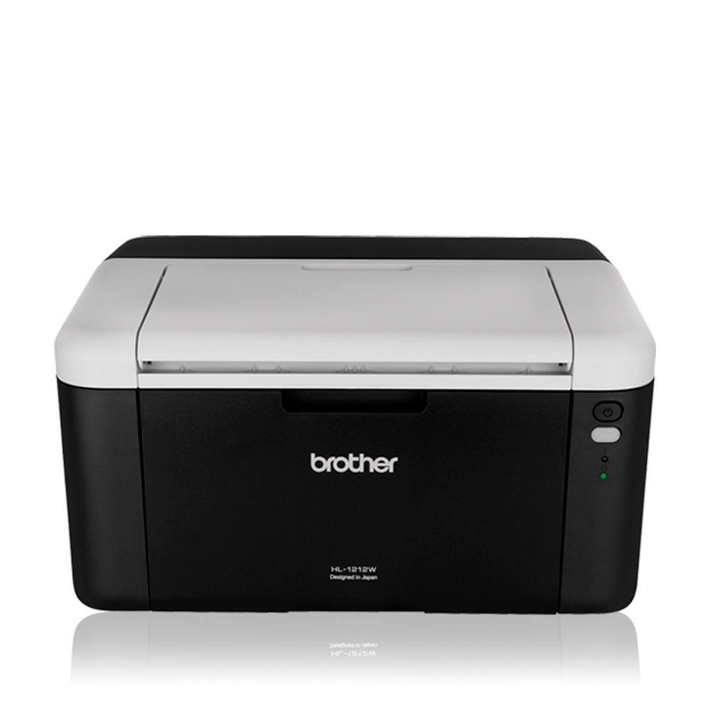 Imagen 1 del producto Impresora láser Brother HL-1212W Wi-Fi, inalámbrica, monocromática, usa cartuchos de tóner