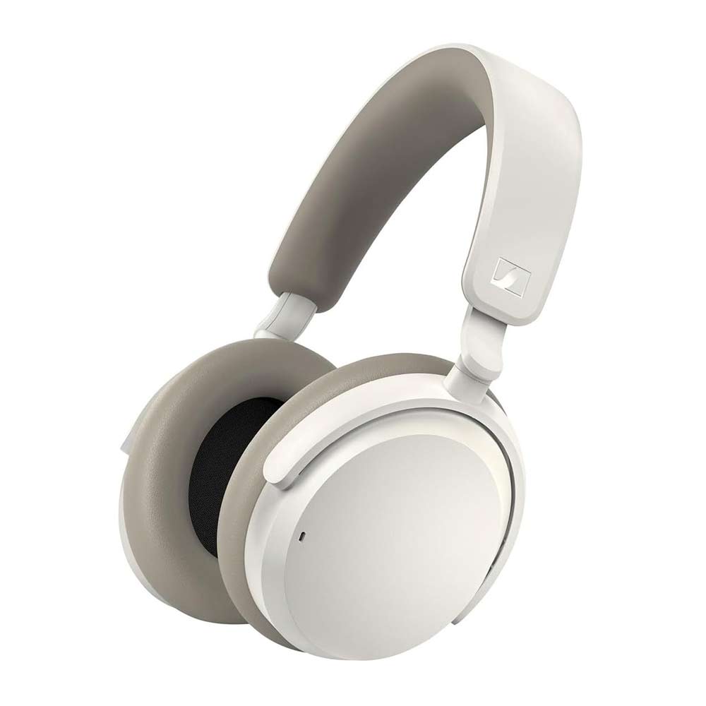Audífonos con cancelación de ruido Sennheiser Accentum micrófono incorporado, máx. 50 horas, control de música y llamadas, blanco