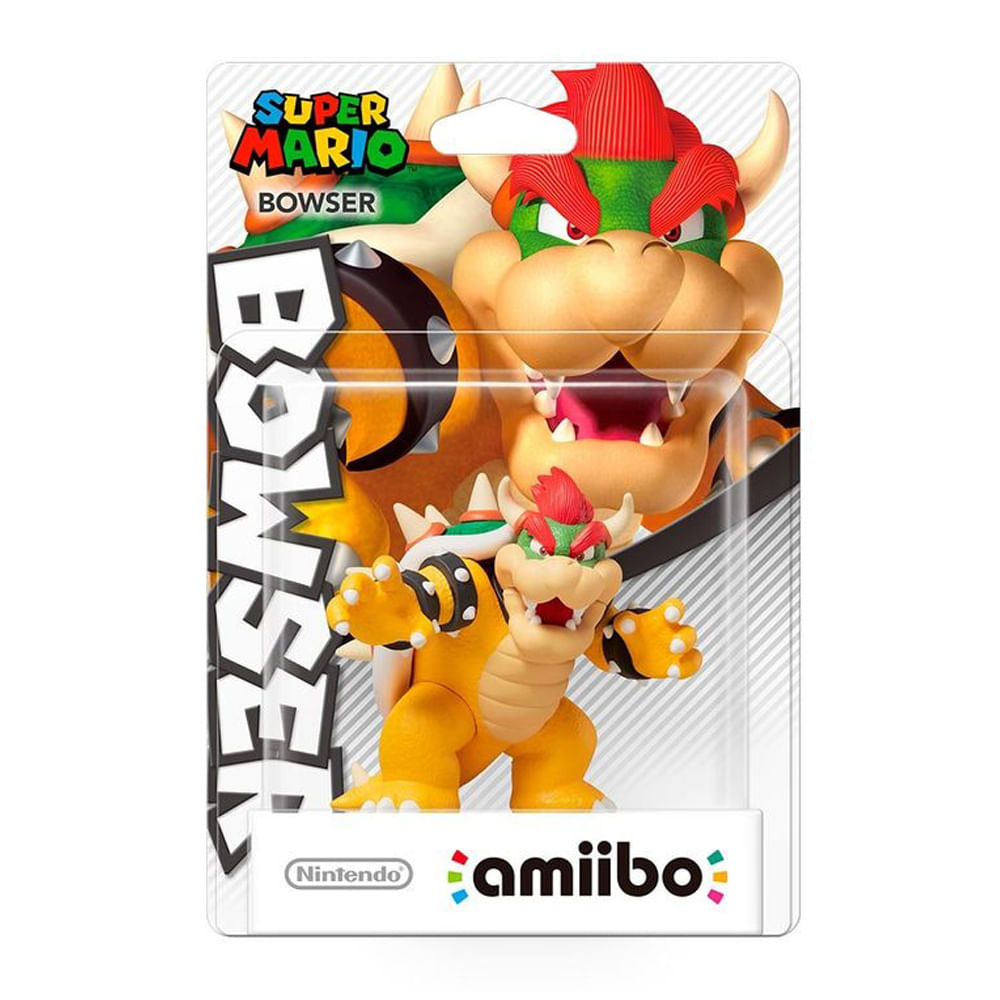 Figura interactiva Nintendo Amiibo Bowser serie Super Mario Collection