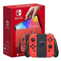 Consola Nintendo Switch Oled 64GB, Edición Mario Red