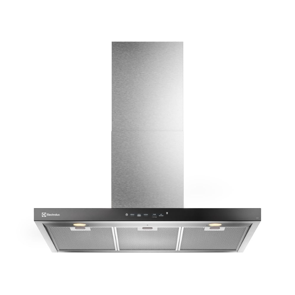 Campana empotrable decorativa Electrolux CE9TF 300W, 3 velocidades, panel táctil, plateado