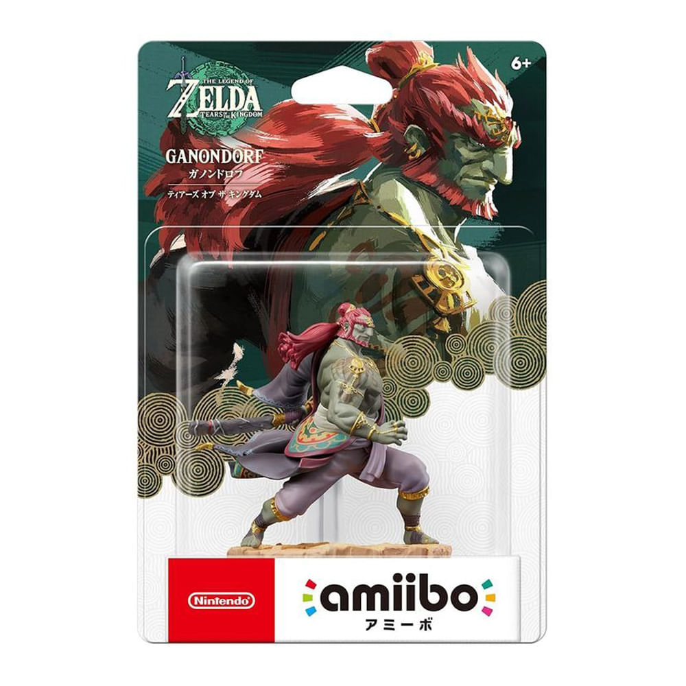 Figura interactiva Nintendo Amiibo Ganondorf serie Tears Of The Kingdom
