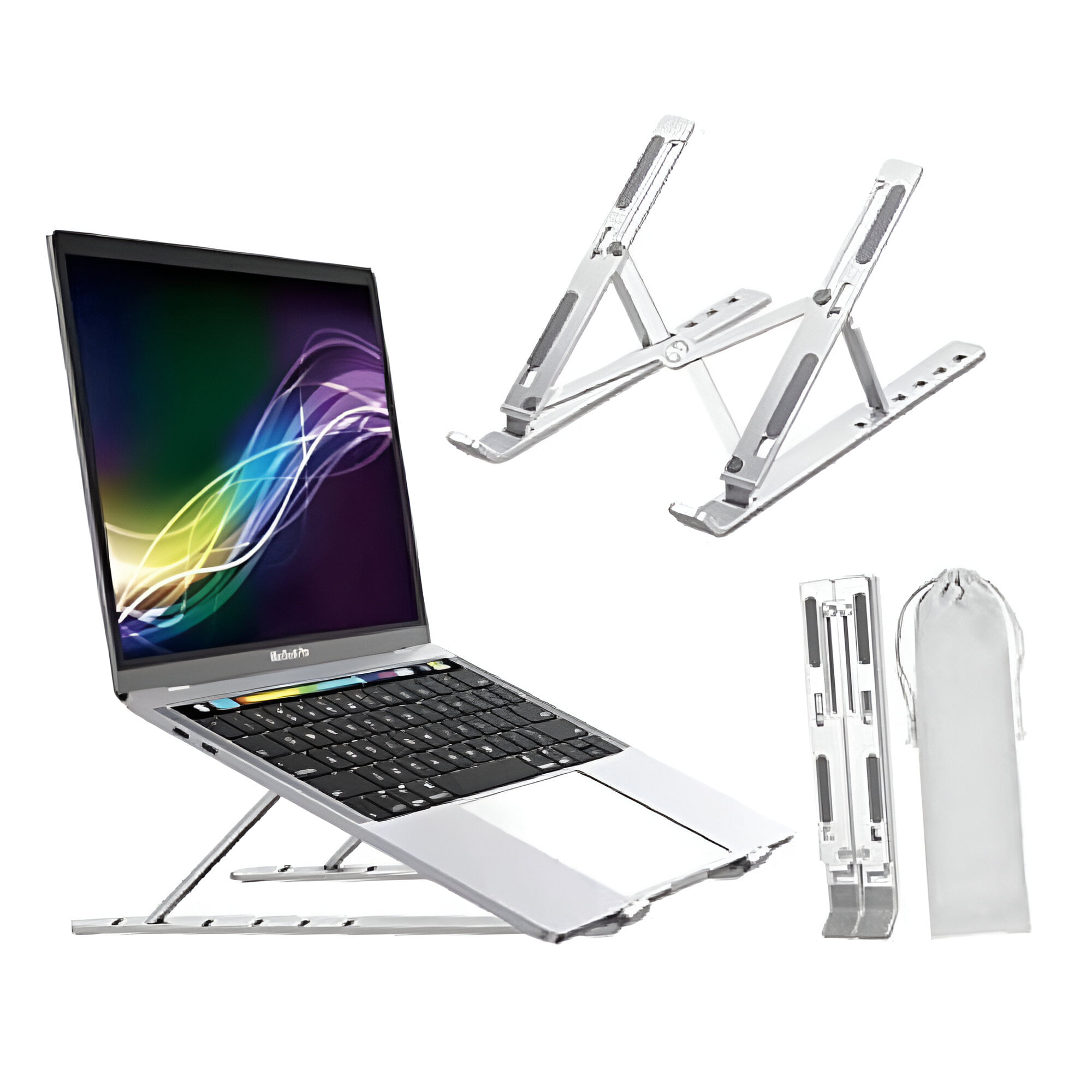 Imagen 1 del producto Soporte de metal plegable para Laptop