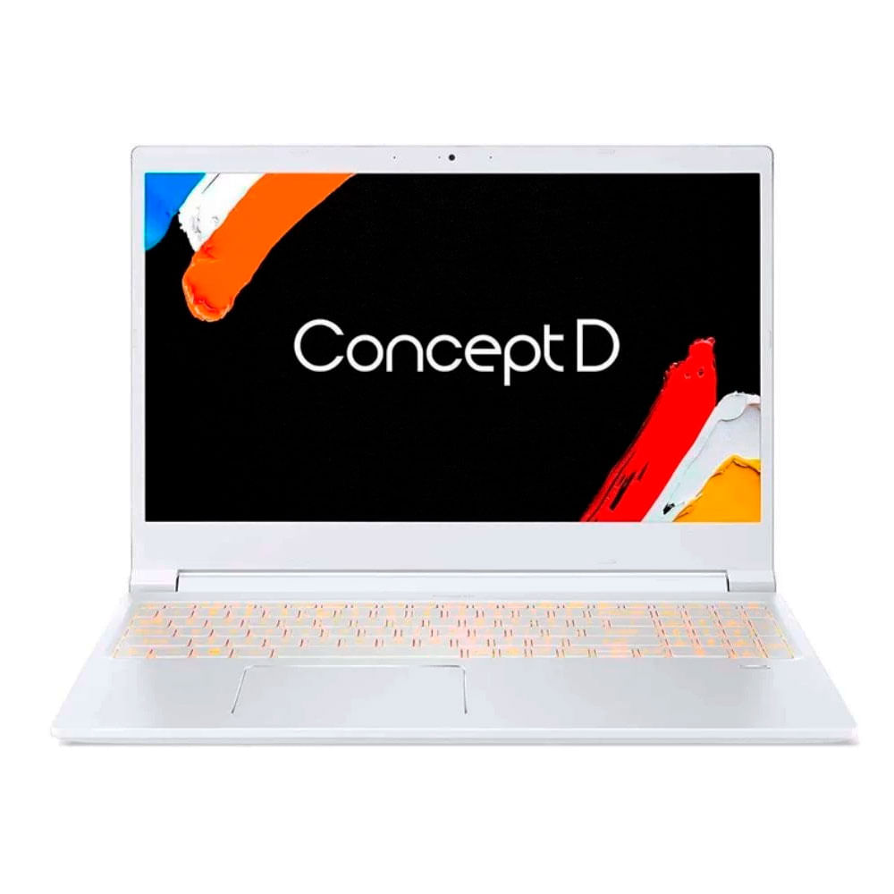 Laptop Acer ConceptD 3 15.6" FHD, Intel Core i5-9300H, 512GB SSD, 16GB RAM, GeForce Quadro T1000 4GB, Win 10 Pro, blanco