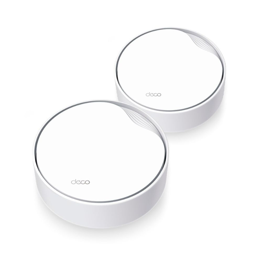Pack 2: Sistema Wi-Fi Mesh TP-Link Deco X50-POE 2976 mbps, 4 puertos gigabit LAN, 8 antenas internas