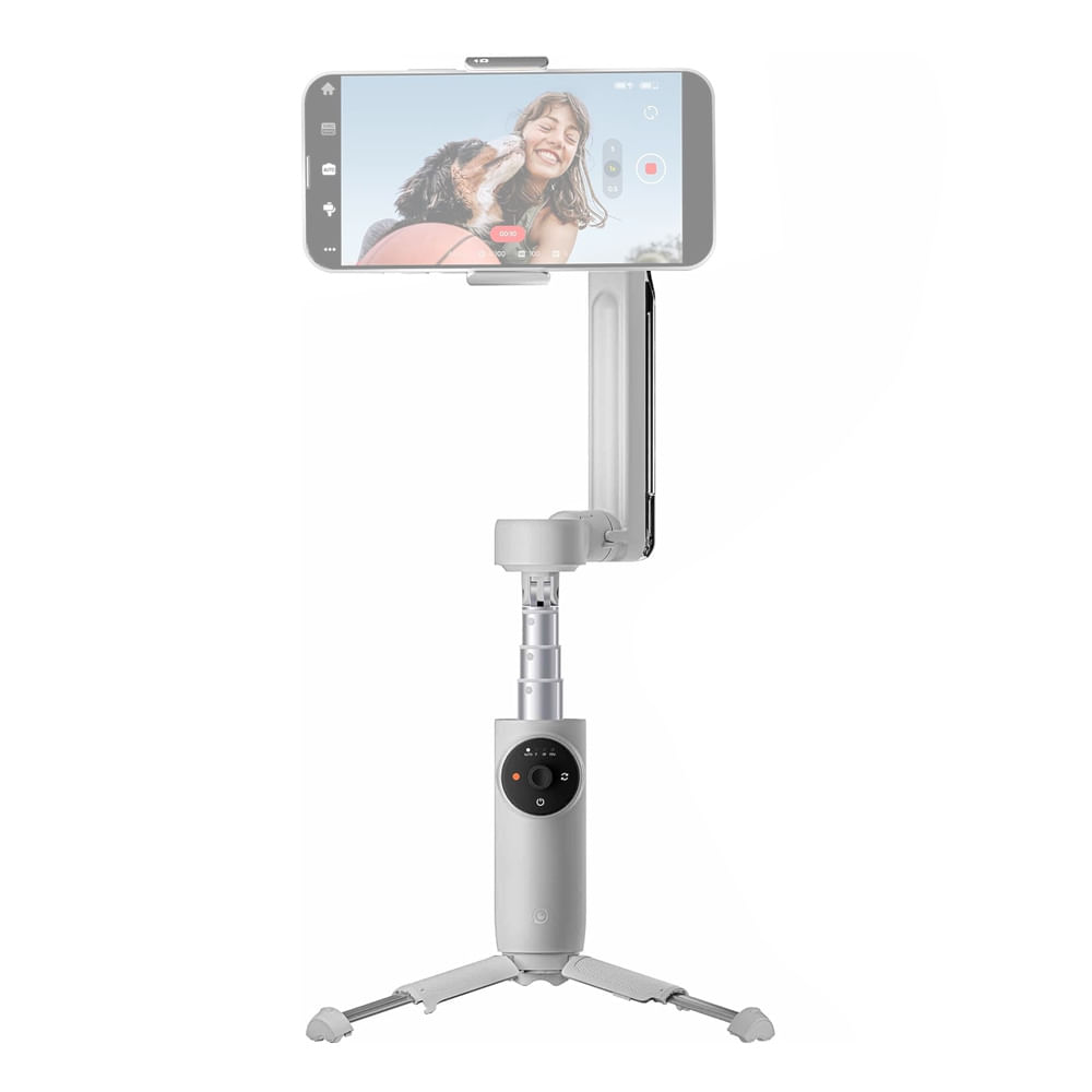 Estabilizador para celular Insta360 Flow impulsado por IA, 3 ejes, trípode integrado