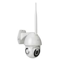 Cámara de seguridad externa Nexxt NHC-O612 Home 2K, Wi-Fi, visión nocturna, detección movimiento, certificación IP65, audio bidireccional, gira 355°