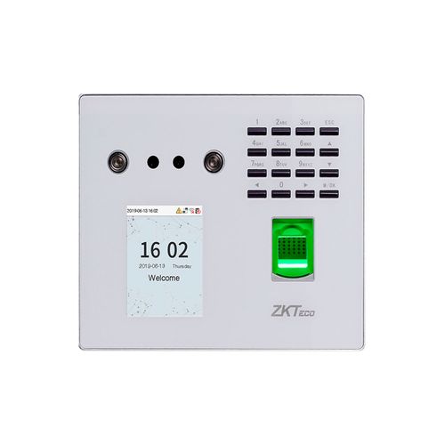 Control de asistencia ZKTeco MB560-VL, reconocimiento facial, multibiométrico, plomo