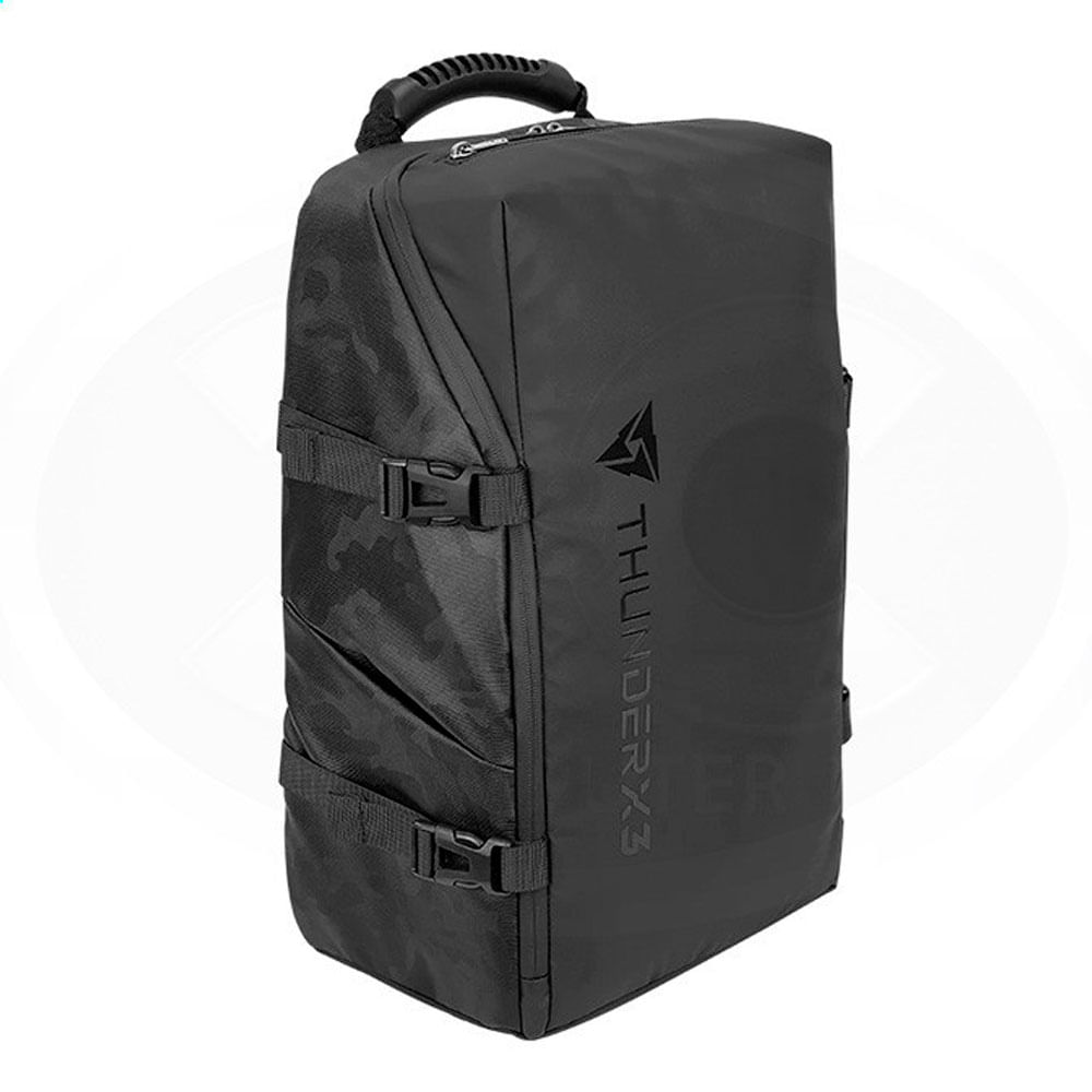 Mochila para laptop 15.6" ThunderX3 B15 capacidad hasta 7kg, correas ajustables, negro