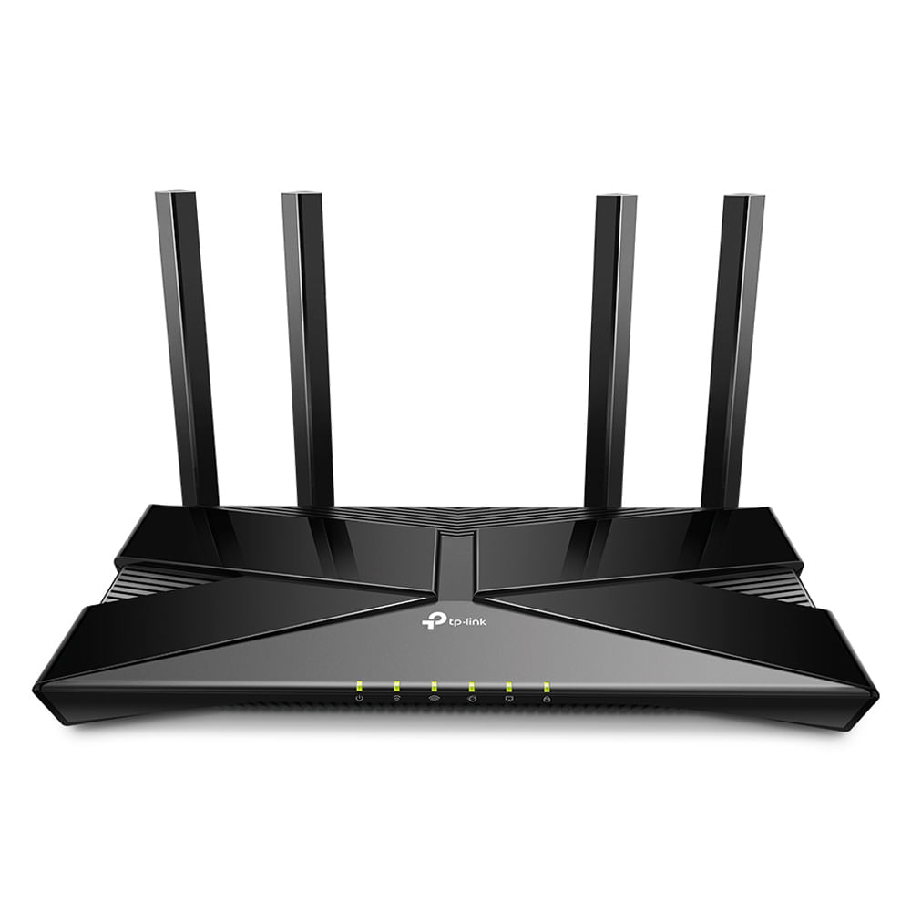 Imagen 2 del producto Router TP-Link AX3000 Wifi 6, doble banda, 574Mbps en 2.4GHz y 2402Mbps en 5GHz, 4 antenas, 5 puertos Ethernet, negro