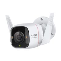 Cámara de seguridad externa TP-Link Tapo C325WB 2K, Wi-Fi, visión nocturna, detección de movimiento, certificación IP66, audio bidireccional