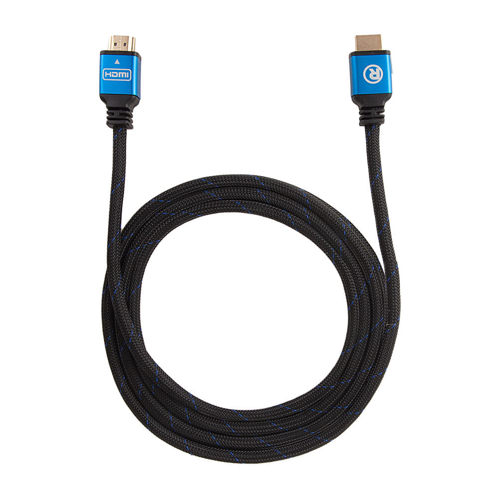 Imagen 2 del producto Cable HDMI Radioshack 2.0 4k con ethernet 2.7 m (reempacado)