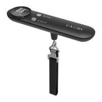 Balanza de maleta para viaje Camry EL950H-10 máx. 50 kg, negro (reempacado)