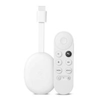 Reacondicionado: Google Chromecast 4ta generación HD + Google TV y control de voz Google Assistant