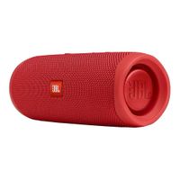 Reacondicionado: Parlante bluetooth JBL Flip 5 potencia 20W, resistente al agua IPX7, hasta 12 horas de reproducción, rojo