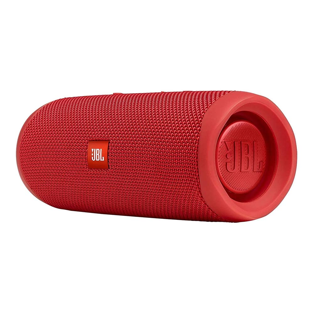 Imagen 1 del producto Reacondicionado: Parlante bluetooth JBL Flip 5 potencia 20W, resistente al agua IPX7, hasta 12 horas de reproducción, rojo