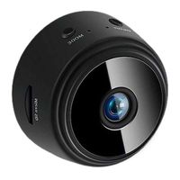 Reacondicionado: Mini cámara Genérico wifi, 1080P, infrarroja, recargable, negro