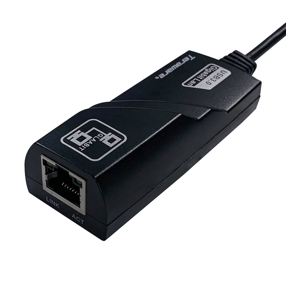 Imagen 2 del producto Reacondicionado: Adaptador Coolbox Teraware conector usb 3.0 con puerto RJ45, negro