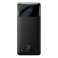 Reacondicionado: Batería externa Baseus 30000 mAh, 20W, 2 usb + 1 Tipo-C, negro