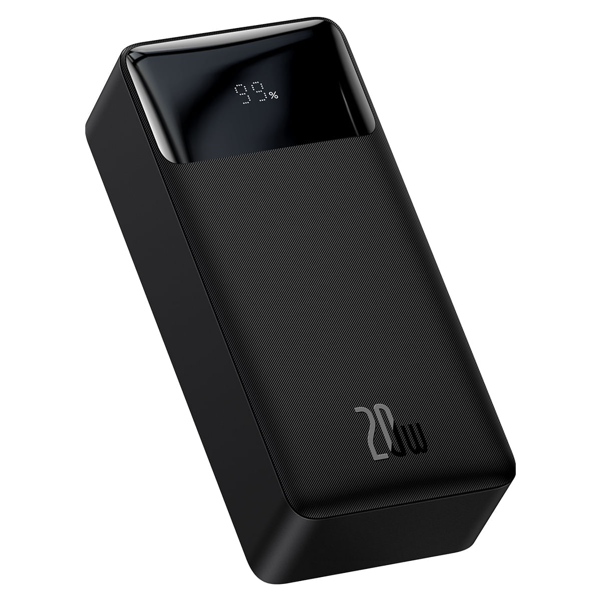 Imagen 2 del producto Reacondicionado: Batería externa Baseus 30000 mAh, 20W, 2 usb + 1 Tipo-C, negro