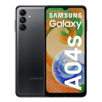 Reacondicionado: Celular Samsung A04S, 64GB, 4GB RAM, cámara trasera 50MP y frontal 5MP, 6.5"", negro
