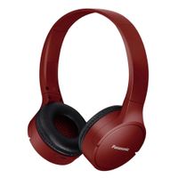 Audífonos bluetooth on ear Panasonic RB-HF420B micrófono incorporado, máx. 50 horas, control de música y llamadas, rojo (reempacado)