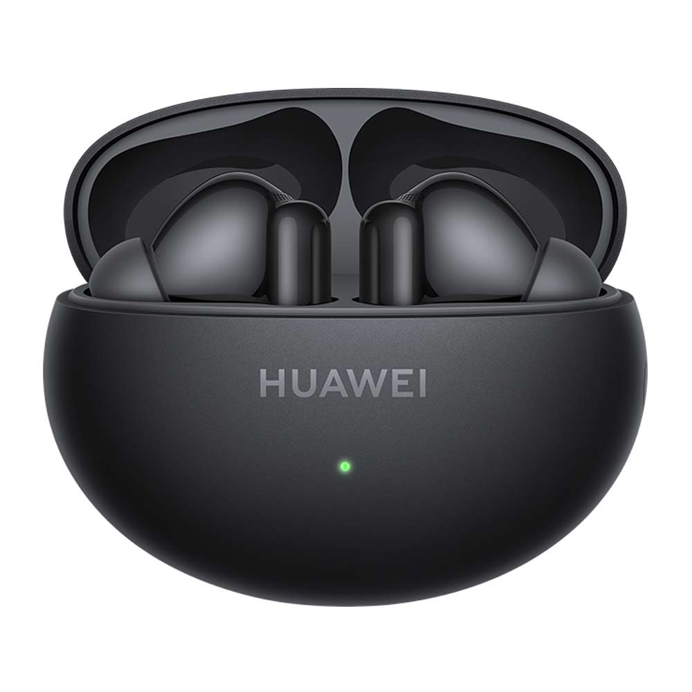 Audífonos bluetooth True Wireless Huawei Freebuds 6i cancelación de ruido, resistente al agua IP54, duración máx. 35 horas con estuche de carga, negro