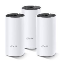 Sistema Wi-Fi Mesh TP-Link Deco M4 AC1200 pack x3, doble banda, 300 Mbps, 867 Mbps, 2 puertos Gigabit, 2 antenas internas