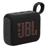 Parlante bluetooth JBL Go 4 potencia 4.2W, resistente al agua IP67, hasta 7 horas de reproducción, puerto de carga USB Tipo-C, negro