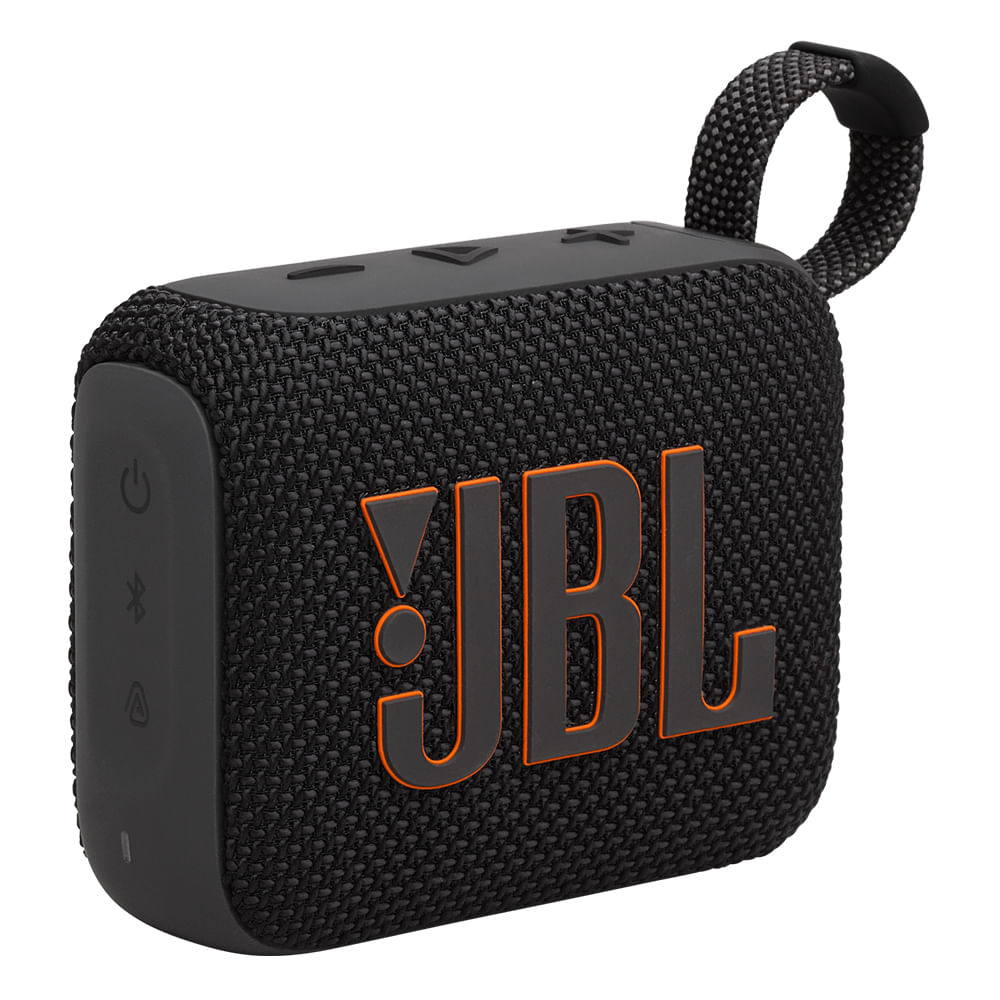 Imagen 1 del producto Parlante bluetooth JBL Go 4 potencia 4.2W, resistente al agua IP67, hasta 7 horas de reproducción, puerto de carga USB Tipo-C, negro