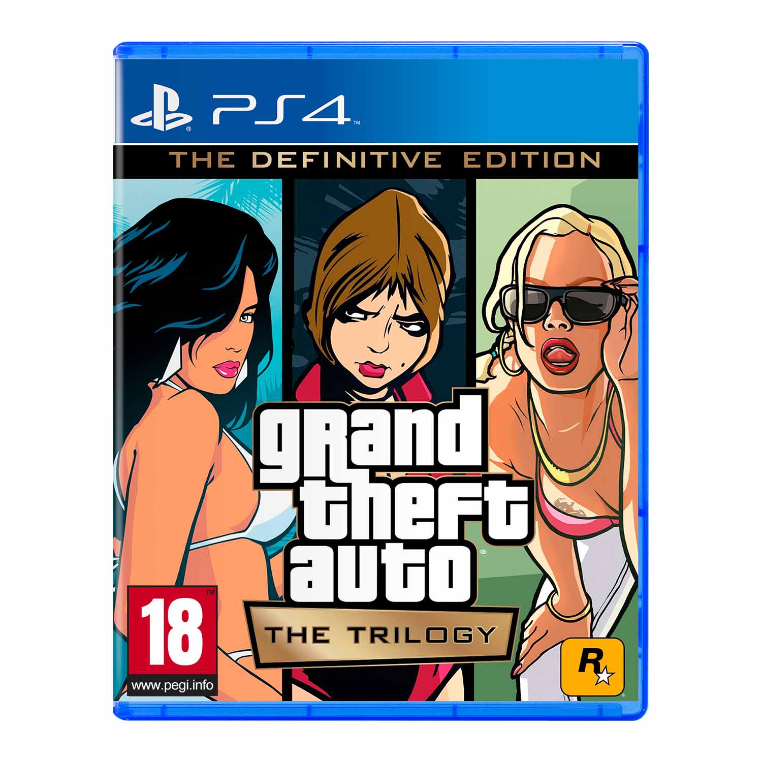 Grand Theft Auto: The Trilogy – The Definitive Edition (Euro) - Playstation 4 (PS4)