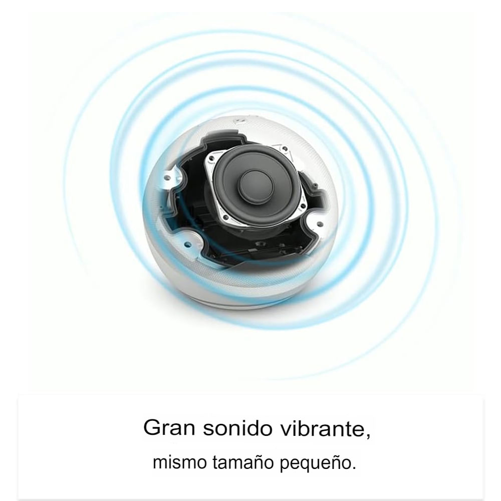 Imagen 2 del producto Reacondicionado: Parlante inteligente Amazon Echo Dot 5ta generación, control de voz, Alexa, WiFi, bluetooth, sensor de temperatura y movimiento, azul