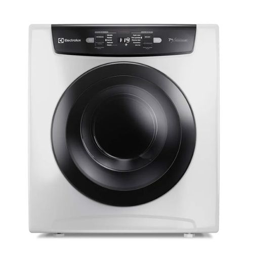 Secadora de ropa Electrolux EDEJ07D2JSYW 1250W, capacidad 7 kg, 6 programas de secado, 5 niveles de temperatura, acero inoxidable, blanco