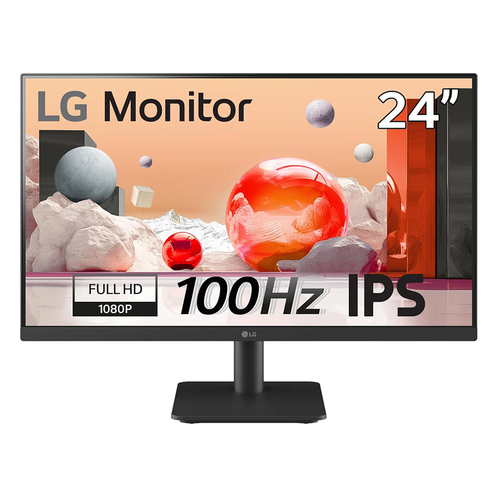 Monitor LG 24MS500-B 24", Full HD 1080p, 100Hz, 5ms, GtG AMD, FreeSync IPS, negro