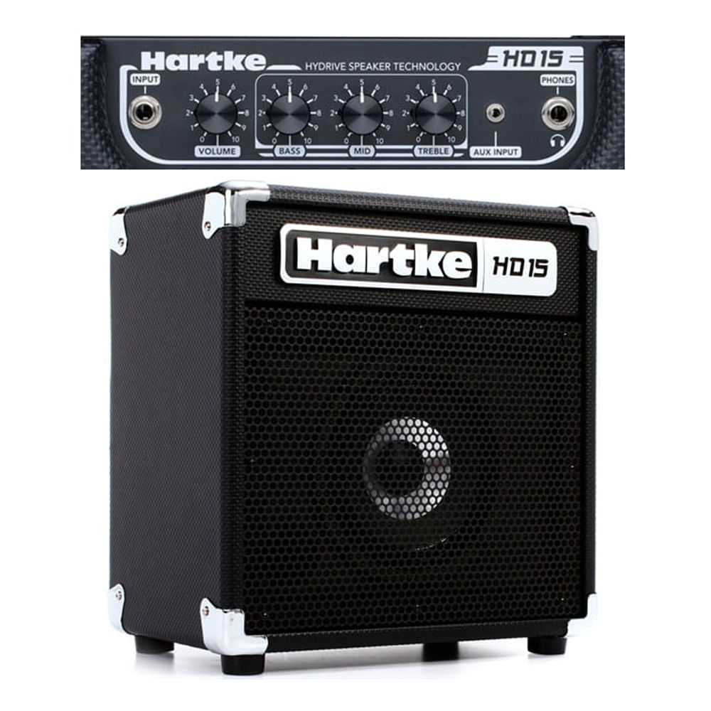 Imagen 2 del producto Amplificador de bajo Hartke Systems HD15 12"", 120W, negro