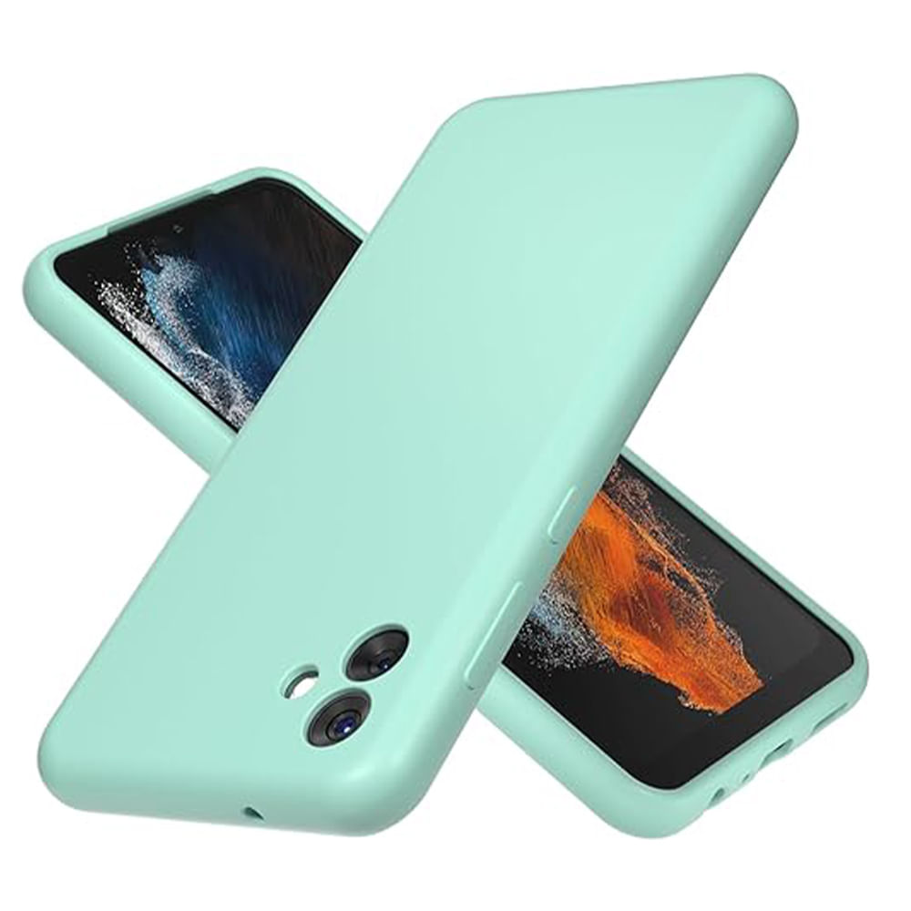 Case para Samsung Galaxy A04e, amortiguador de choques, turquesa mix