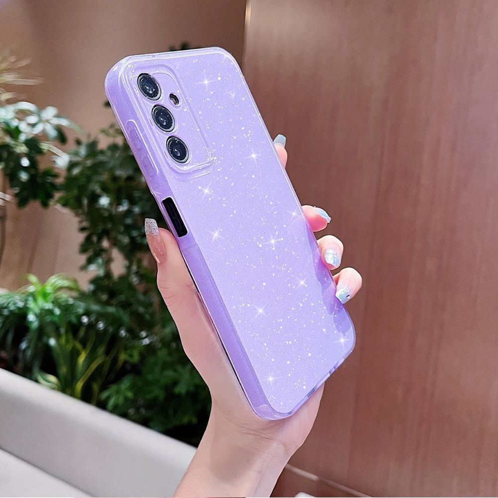 Imagen 2 del producto Case para Samsung Galaxy A14, amortiguador de choques, lila mix