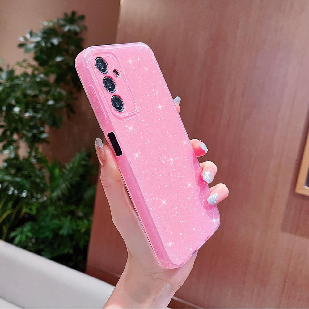 Imagen 2 del producto Case para Samsung Galaxy A24, amortiguador de choques, rosado mix