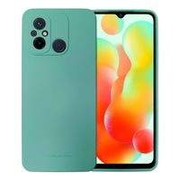 Case para Redmi 12C, amortiguador de choques, turquesa mix