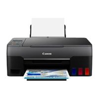 Impresora multifuncional Canon Pixma G3160, inyección de tinta,inalámbrica,Wi-Fi, con tanques recargables (reempacado)
