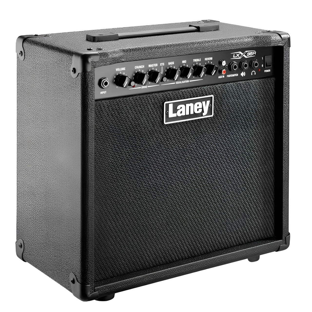 Imagen 2 del producto Amplificador de guitarra eléctrica Laney LX35R 35W, 2 canales, EQ de 3 bandas, negro
