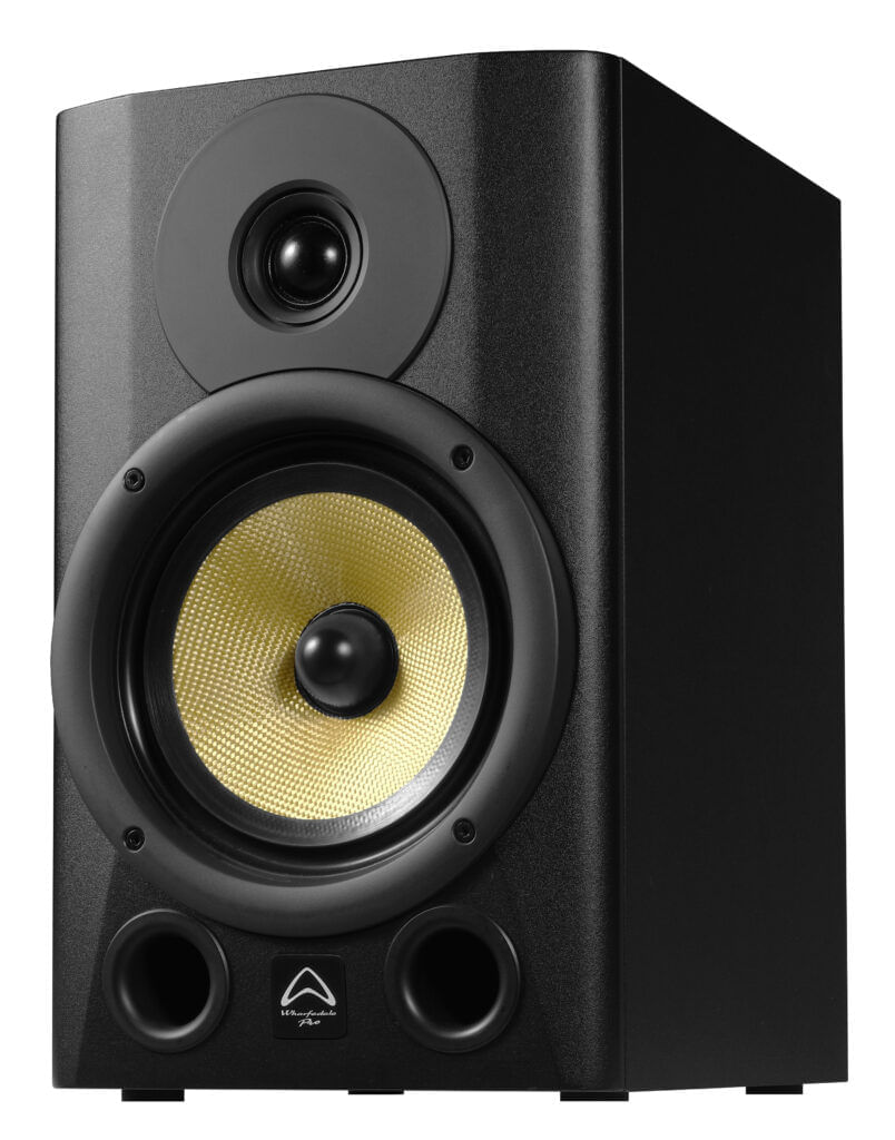 Monitor activo Wharfedale Diamond Studio 7BT 6.5" 150W, conexión Bluetooth, 38Hz-25kHz, negro