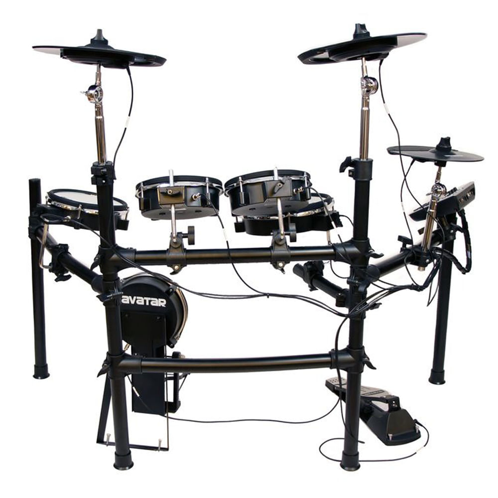 Imagen 2 del producto Batería electrónica Avatar SD201-1S 30 kits, negro