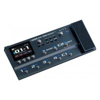 Pedalera multiefectos Boss GX-100 150 efectos BOSS, 23 tipos de amplificador, pantalla LCD, negro